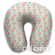 Travel Pillow Love Joy Colorful Memory Foam U Neck Pillow for Lightweight Support in Airplane Car Train Bus - B07V9MLYH2
